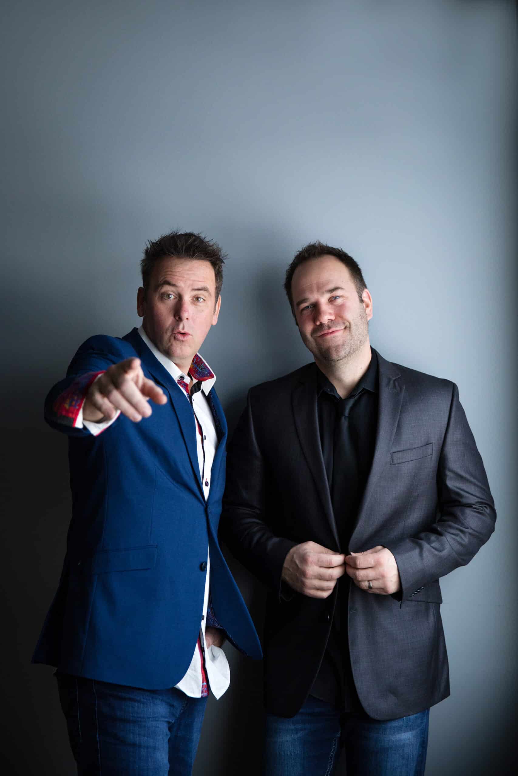 Dave and Ted form Deuces WIld Dueling Pianos